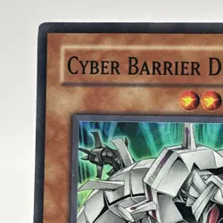 CYBER BARRIER DRAGON Super Rare 1996 SOI-EN006 Yugioh Card LP Yugi Kaiba Joey - Image 2