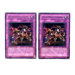 2x Chain Disappearance LP 1st Edition Rare IOC-052 Yu-Gi-Oh! TCG See Photos - Image 1