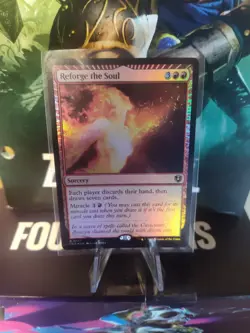 Reforge the Soul Innistrad Remastered Foil Card Near Mint Condition - Image 1