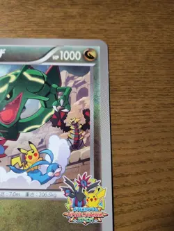 Jumbo Card Rayquaza Battle Carnival 2012 Spring Pokemon Promo BW-P Pikachu Rare - Image 5