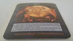 Hex INWO Illuminati New World Order Game Unlimited Rare Card - Image 2