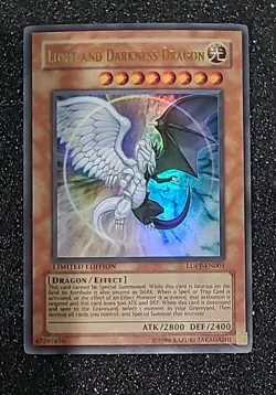 Yugioh Light And Darkness Dragon LDPP-EN001 Ultra Rare Limited Edition LP - Image 1