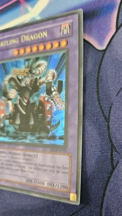 2005 Gatling Dragon FET-EN035 Ultra Rare 1st Edition Holo LP Yugioh - Image 2