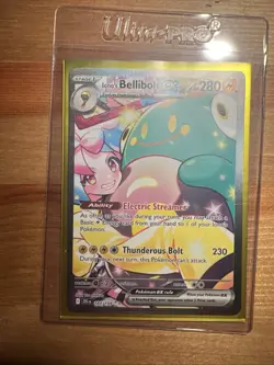 Iono's Bellibolt EX Sir 183/159 SV09 Holo PokÃ©mon TCG Card Journey Together - Image 1
