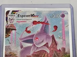 Pokemon TCG Fusion Strike Espeon VMAX Alternate Art Card 270/264 - Image 5