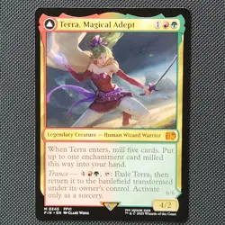Terra, Magical Adept / Esper Final Fantasy Regular Mythic M 0245 MTG pack fresh  - Image 1
