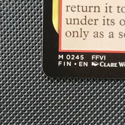 Terra, Magical Adept / Esper Final Fantasy Regular Mythic M 0245 MTG pack fresh  - Image 5