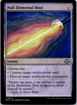 Magic the Gathering Null Elemental Blast Modern Horizons 3 MTG Free Shipping! - Image 1