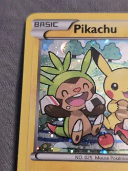 Pikachu XY95 Promo Pokemon Card XY Black Star Promo Rare Holo NM/MINT (+Sylveon) - Image 3