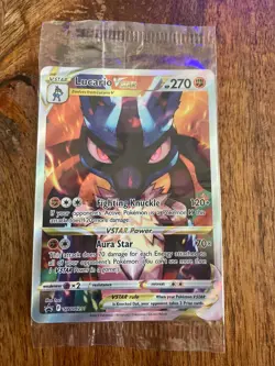 Pokemon TCG - Lucario VSTAR SWSH291 Sword & Shield Promo Holo FULL ART - Sealed - Image 1
