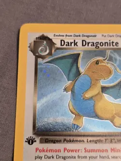 Dark Dragonite 5/82 Team Rocket 1st Edition Holo Rare NM 2000 WOTC Pokemon Card - Image 7
