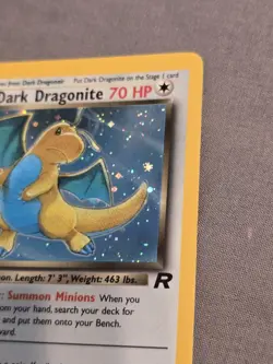 Dark Dragonite 5/82 Team Rocket 1st Edition Holo Rare NM 2000 WOTC Pokemon Card - Image 8