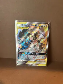 2019 Pokemon Cosmic Eclipse Reshiram and Zekrom GX Tag Team 2019 222/236 - Image 2