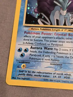 Suicune 14/64 Holo Neo Revelation WOTC 2001 Pokemon Card TCG - Image 10