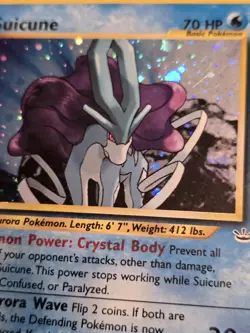 Suicune 14/64 Holo Neo Revelation WOTC 2001 Pokemon Card TCG - Image 11
