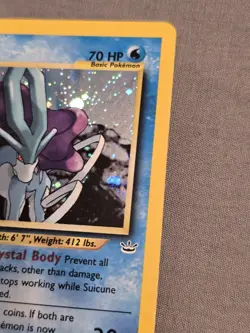 Suicune 14/64 Holo Neo Revelation WOTC 2001 Pokemon Card TCG - Image 8
