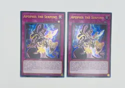 2x Apophis the Serpent 1st Edition Ultra Rare MZTM-EN010 Yugioh Tcg - Image 1