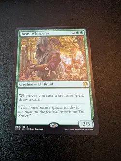 MTG Beast Whisperer Game Night: Free-for-All 089/136 NM Rare - Image 1