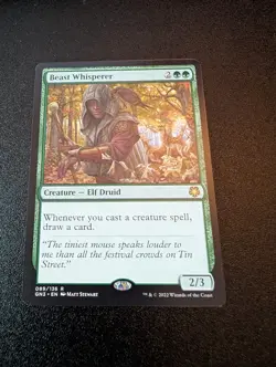 MTG Beast Whisperer Game Night: Free-for-All 089/136 NM Rare - Image 2