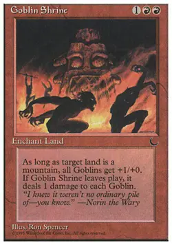 Goblin Shrine x4 - Chronicles - NM-Mint, English - Chronicles - Image 1