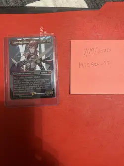 Lightning, Army of One (Borderless) (Surge Foil) (0545) Final Fantasy Foil - Image 2