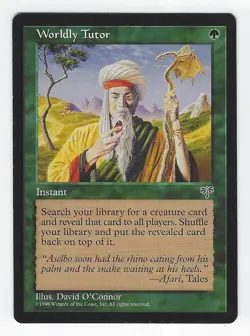 Worldly Tutor MTG: Mirage Uncommon - Image 3