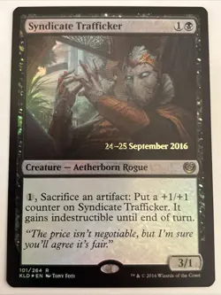 MTG Prerelease Promos Syndicate Trafficker Foil 101/264 NM Rare - Image 3