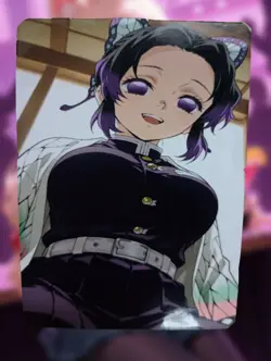 Shinobu Kochō Demon Slayer Anime Waifu Sexy Goddess Doujin Lewd Hentai Card - Image 1