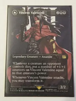 Vincent Valentine (Borderless) (Surge Foil) Final Fantasy Foil - Image 1