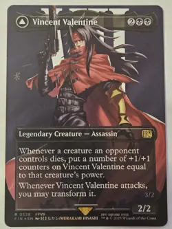 Vincent Valentine (Borderless) (Surge Foil) Final Fantasy Foil - Image 2
