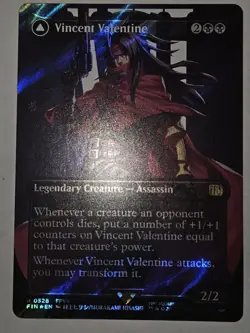 Vincent Valentine (Borderless) (Surge Foil) Final Fantasy Foil - Image 4