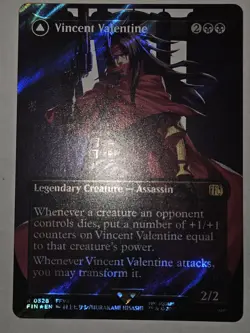 Vincent Valentine (Borderless) (Surge Foil) Final Fantasy Foil - Image 9