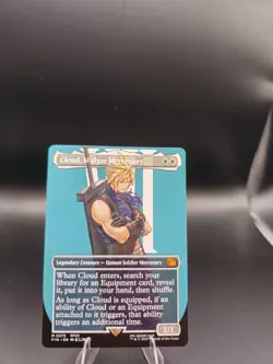 Cloud, Midgar Mercenary (Borderless) Final Fantasy Regular (375) - Image 7