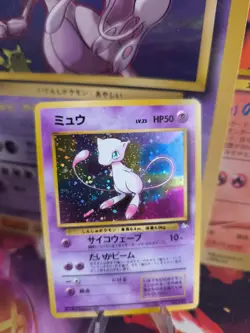 Pokemon Card Card Mew Mysterious Of Fossil 1997 Rare Holo Wotc Japanese NM- - Image 1