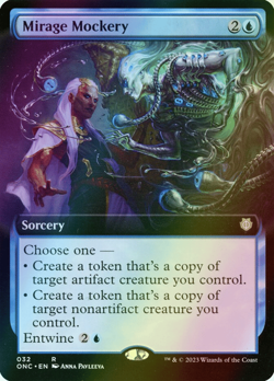 MTG Mirage Mockery Extended Art Foil ** ONC ** English (NM) - Image 3