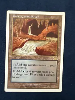 UNDERGROUND RIVER x1 (330) Classic Sixth Edition (6ED) - Magic The Gathering - Image 3