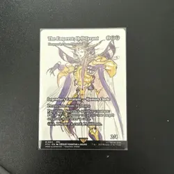 Magic The Gathering Final Fantasy Borderless Card The Emperor Hell Tyrant M 0011 - Image 1