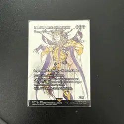 Magic The Gathering Final Fantasy Borderless Card The Emperor Hell Tyrant M 0011 - Image 3