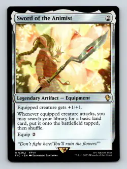 #362 Sword of the Animist 2025 Final Fantasy Commander ^ Rare - Image 3