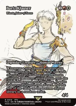 Bartz Klauser - Winota, Joiner of Forces (Showcase) Final Fantasy: Through the Ages Regular - Image 1