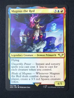 Magnus the Red - 40K - Mtg Card #2UG - Image 1