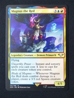 Magnus the Red - 40K - Mtg Card #2UG - Image 2