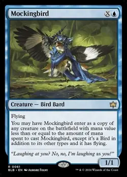 MTG - 4 x Mockingbird - Bloomburrow - Playset 4x x4 - Image 4