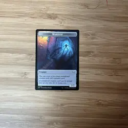 Magic the Gathering Duskmourn Kaito Bane of Nightmares + Kaito Emblem - Image 4