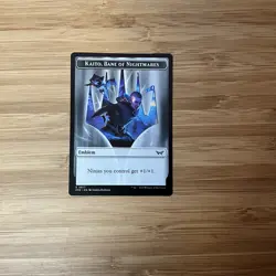 Magic the Gathering Duskmourn Kaito Bane of Nightmares + Kaito Emblem - Image 8