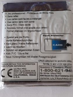 Ultra-Pro Gaming Sleeves: Deck Protector PRO MATTE Standard Size 50-Pack Brown - Image 10