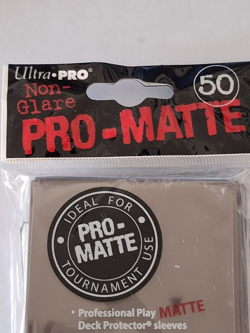 Ultra-Pro Gaming Sleeves: Deck Protector PRO MATTE Standard Size 50-Pack Brown - Image 11