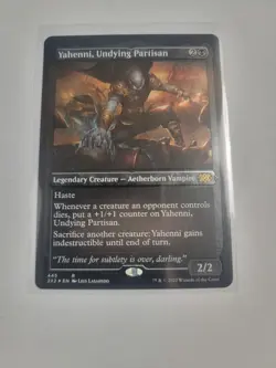 MTG Yahenni, Undying Partisan (Foil Etched) Double Masters 2022 Foil Magic - Image 2