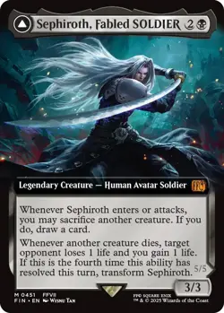 Sephiroth, Fabled SOLDIER (Extended Art) Final Fantasy Regular - Image 1