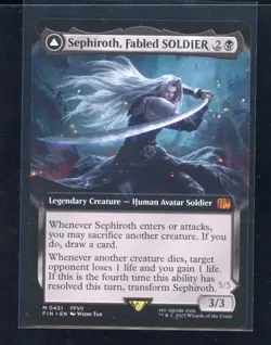 Sephiroth, Fabled SOLDIER (Extended Art) Final Fantasy Regular - Image 1